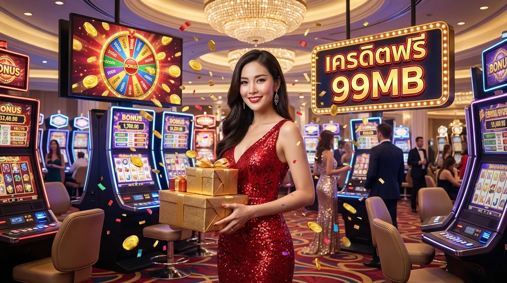 โปรโมชั่นเครดิตฟรี 99MB แจกโบนัสต้อนรับสมาชิกใหม่